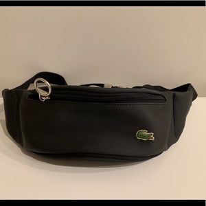 Lacoste hip bag, black, excellent condition.